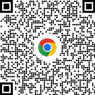 Code QR pour télécharger le navigateur Chrome sur les appareils mobiles